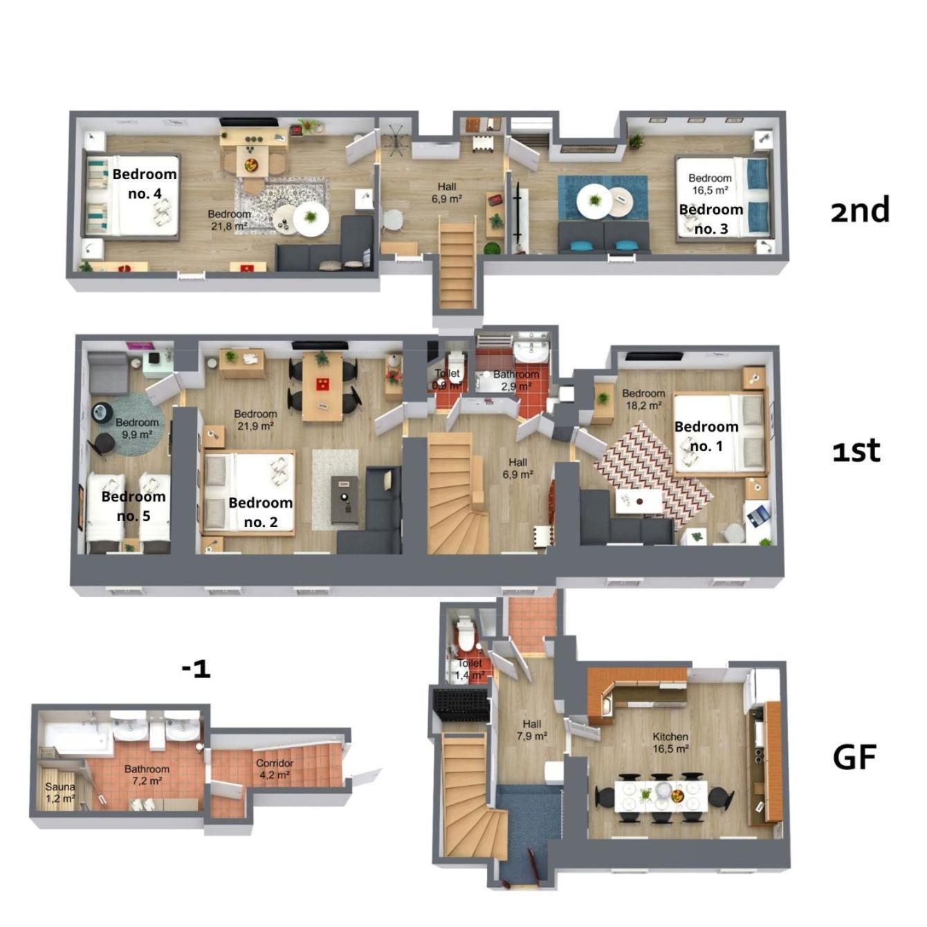 The Bookhouse, 5-Bedroom Residence By Prague Castle ภายนอก รูปภาพ